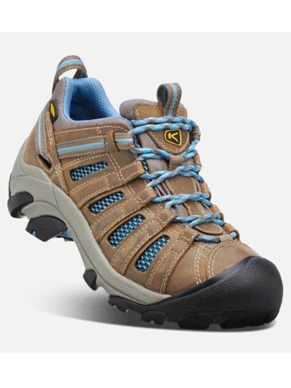 KEEN Women's Voyageur Low Height Hiking Shoe "Brindle Alaskan Blue" | Size 8